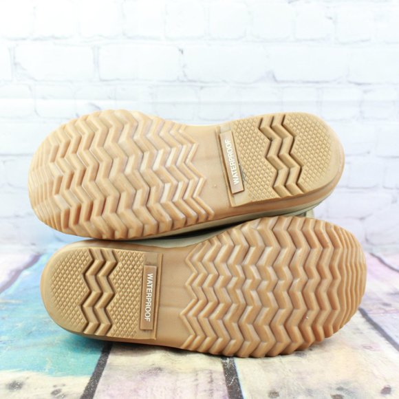 Sorel Joan of Arctic Green Suede Faux Fur Waterproof Winter Boots Size 7 - Picture 10 of 10